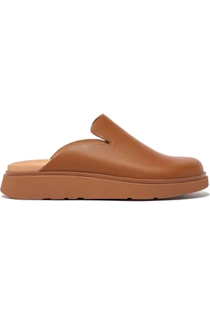 FitFlop Gen Leather Black Mules