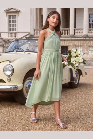 Lipsy London Twist Halter Occasion Dress (10-16yrs)15 år (170cm)