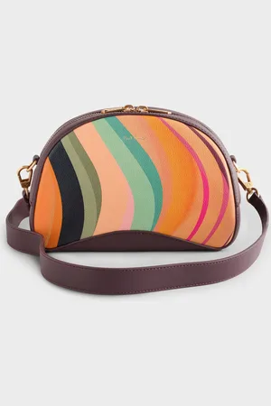 Paul Smith Mini Multi Colourful Swirl Hobo BagEn