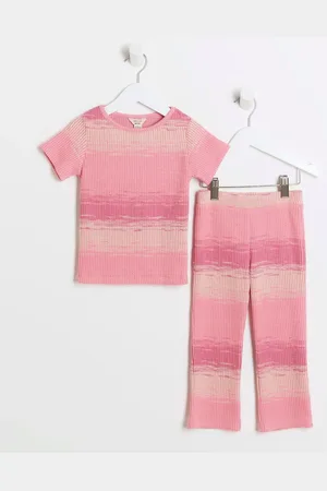 River Island Girls Space Dye Kickflare 100% Cottton Set8692cm