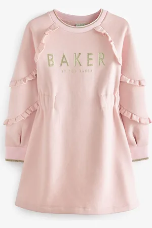 Ted Baker Frilled Sweat Kjole12 år (152cm)