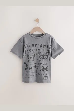 Next Oversized Graphic 100% Cotton T-Shirt (3-16yrs)8 år ( 128 cm)