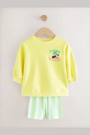 Next Minnie Mouse Sweatshirt & Cykelshortssæt (3mdr.-7år)8692cm