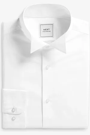 Next Easy Care Single Cuff Wing Collar Shirt36cm R (UK 14 R)