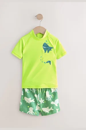 Next Rash Vest and Shorts Set (3mths-7yrs) (3mths-7yrs)5 - 6 år (110 - 116cm)