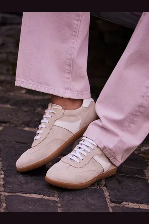 mint&berry Suede Side Strip Trainers