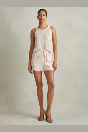 Reiss Isador Drawstring Shorts with TENCEL Fibers32