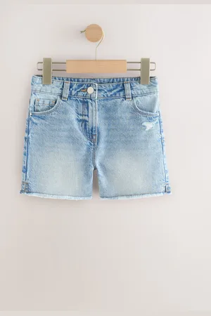 Next Denim med flossede 100% bomuld (3-16år)158164cm