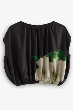 Next Kew Collection Satin Tie Back Top44 Petite