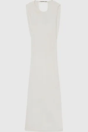 Reiss Milena Jersey Draped Bodycon Maxi Dress40