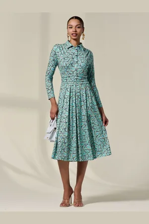 Jolie Moi Asymmetrisk Drape Midi Kjole46