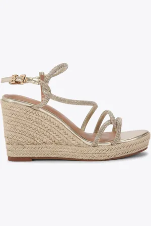 Kurt Geiger Gold PRIMROSE Sandalseu42