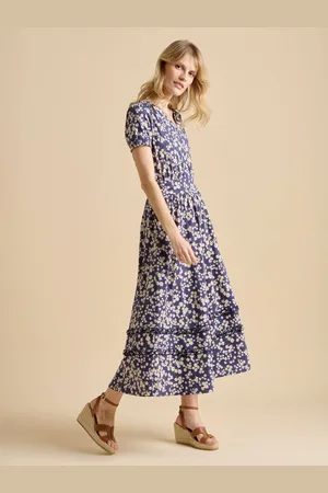 Brakeburn 100% Cotton Floating Daisy Maxi Dress44