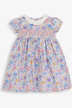 JoJo Maman Bébé Frill Collar Party Dress3 - 4 år (98 - 104cm)