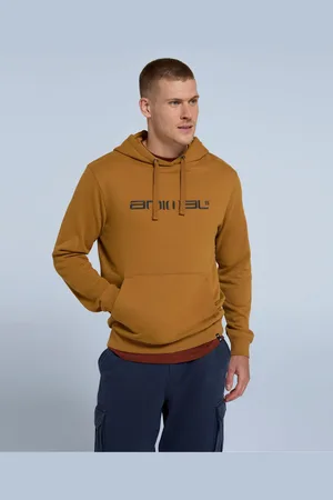 Animale Mens Driver Logo 100% Cotton HoodieM