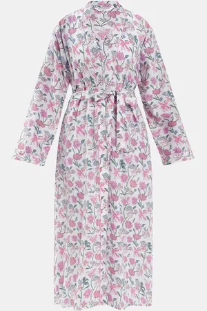 Accessorize Jasmine Print 100% Cotton Dressing Robesmall