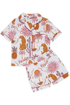 Chelsea Peers Kids Bohemian Paradise Print Short Pyjamas Set98104cm