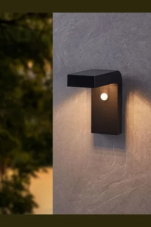 Eglo Baracconi LED Solar Aluminium Wall Lighten