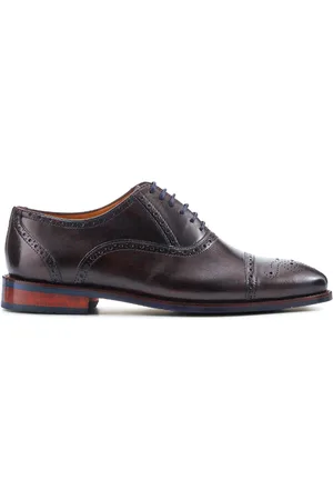 JONES BOOTMAKER Sort Gents Læder Lace Smart Skouk10eu44