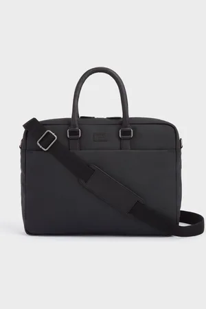 Osprey Voksbehandlet lærred & Grantham-laptoptaske i kalvelæderEn