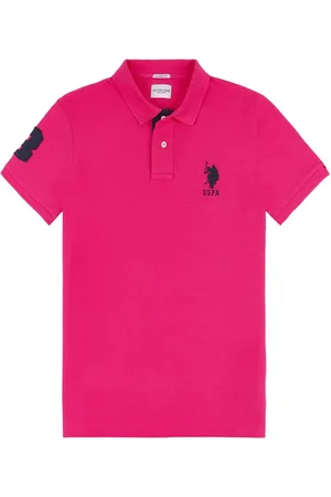 U.S. Polo Assn. U. S. Polo Assn. Regular Fit Mens Player 3 Pique 100% Cotton Polo ShirtXL