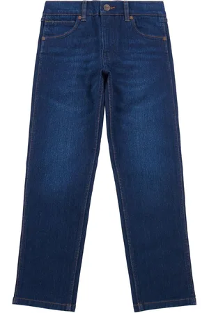 Wrangler Drenge Straight Fit Greensboro Regular Jeans9 - 10 år (134 - 140cm)