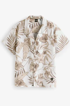 HUGO BOSS Patterned Resort ShirtXXL