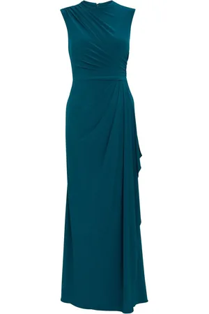 Gina Bacconi Green Rosemarie Grecian Jersey Maxi Dress42