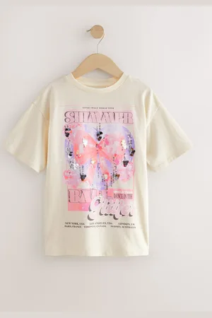 Next Oversized Graphic Tryk T-shirt (3-16år)104110cm