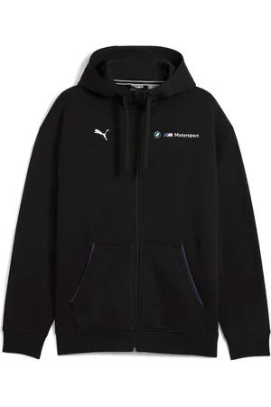 PUMA Mens BMW M Motorsport Essentials+ Hooded Fleece Jacketmedium