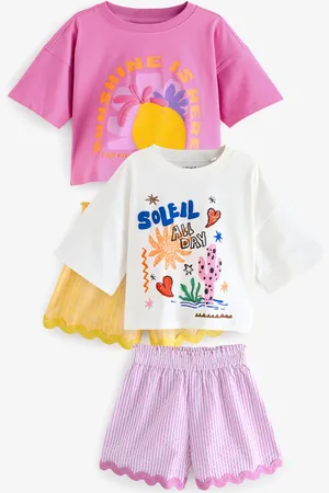 Next Kort pyjamas 2 -pakke (3-16år)116122cm