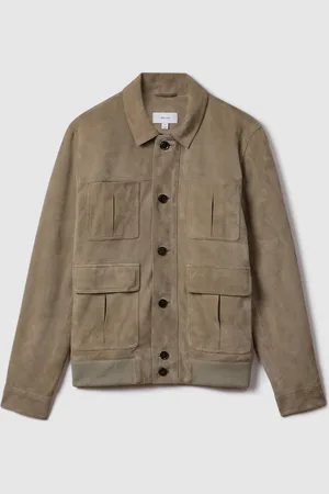 Reiss Thomas Suede Chest Pocket Jacketsmall
