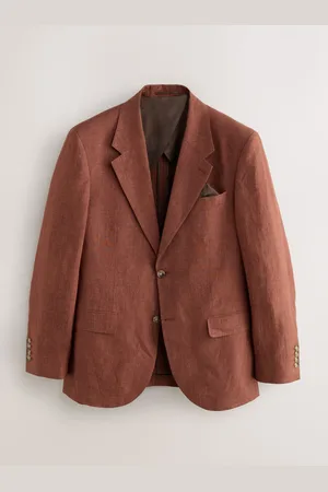 Next Slim Fit Leomaster Italiensk Stof Jakkesæt Jakke46l