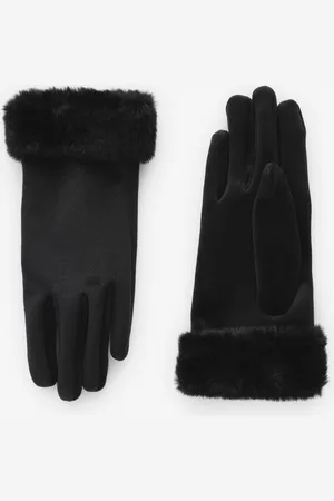 Next Faux Fur Cuff GlovesS-M