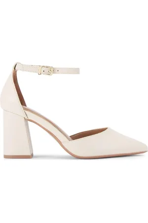 Carvela Cream Raffineret Courtsko