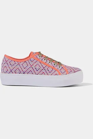 Joe Browns Aztec Patterned Chunky Platform Shoeseu42