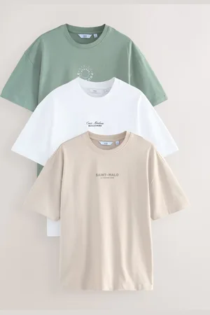 Next Relaxed Fit Graphic Tryk Heavyweight 100% Bomuld T-shirtxxxxlarge