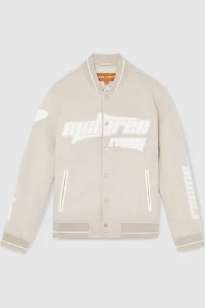 Reiss Track McLaren F1 Team Brushed Bomber Jacketxlarge