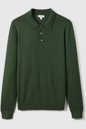 Reiss Trafford poloshirt i merinouldxlarge