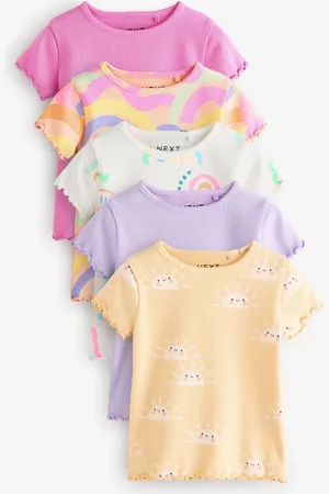 Next Short Sleeve T-Shirts 5 Pack (3mths-7yrs)7480cm