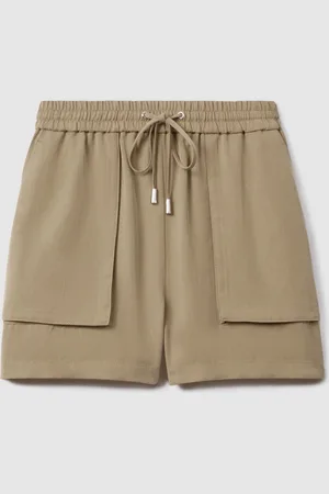 Reiss Isador Drawstring Shorts with TENCEL Fibers36