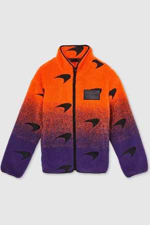 Reiss Drift McLaren F1 Team Ombré Fleece Jacket Unisex FitSmall