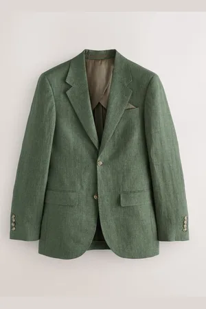 Next Slim Fit Leomaster Italiensk Stof Jakkesæt Jakke38r