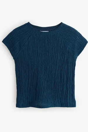 Next Raglan Short Sleeve Textured Top54