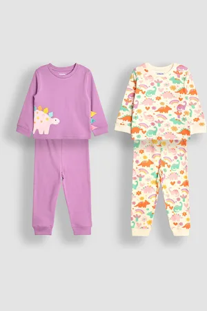JoJo Maman Bébé Dino Pyjamas 2 Pack3 - 4 år (98 - 104cm)