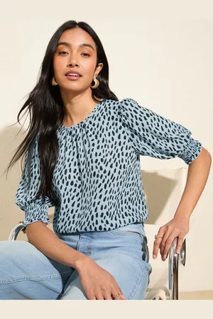 Friends Like These Kortærmet rynket manchetbluse44