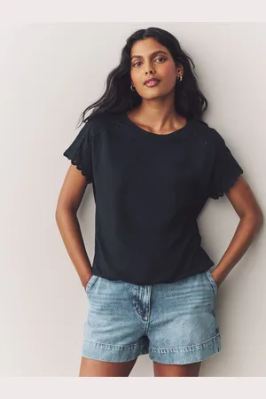 Next Kortærmet Bubblehem 100% Bomuld T-shirt