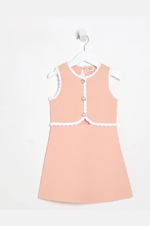 River Island Girls Cut Out Shell Dress8692cm