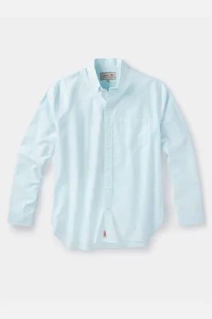 Aubin Lyserød Aldridge Oxford Button Down 100% Bomuld Skjorterlarge
