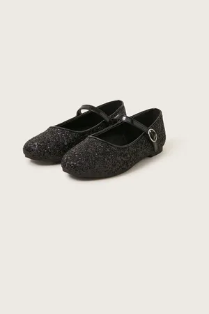 Monsoon All-Over Glitter Ballet Flats